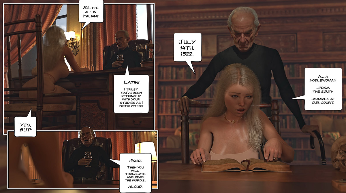 I saw how his lips parted slightly when she spoke how his fingers twiched when he poured her wine - The ring of the Roman Empress 6