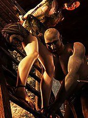 Open your legs wider - Inquisition hell 2 by Quoom