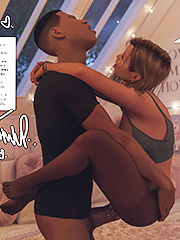 Deeper, give me every fucking inch your big black cock - Legal dues by Tab109