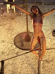 They were screams not only of pain but also of horror - Queen Zenobia - The execution by Quoom