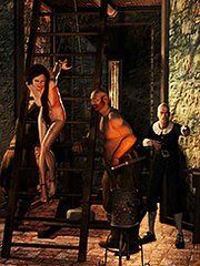 Her whole body jerked under the searing pain - Inquisition hell 2 by Quoom