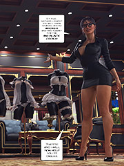 You will show yourselves as whores who are hungry for the big black cocks - The House of Madam Madelon 4 by Tab109